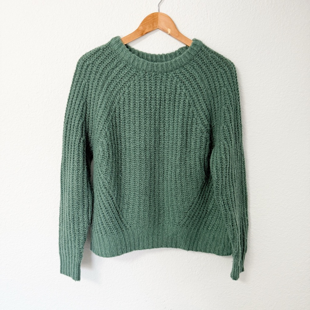 a new day Women's Sweater in Forest Green